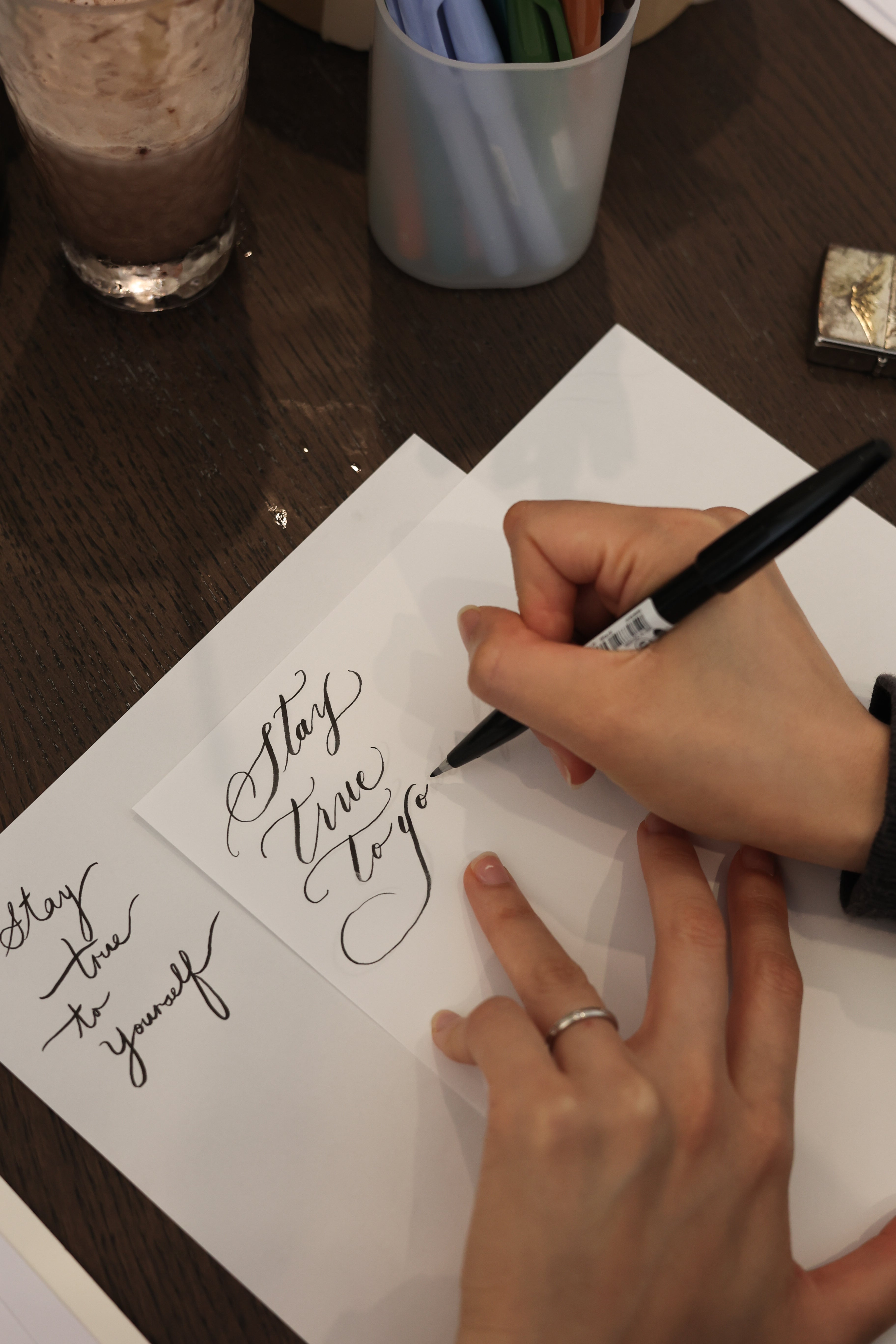 Zodiac-Inspired Calligraphy Workshop 星座書法體驗工作坊 21/6(Sat)3:30–5:30 PM