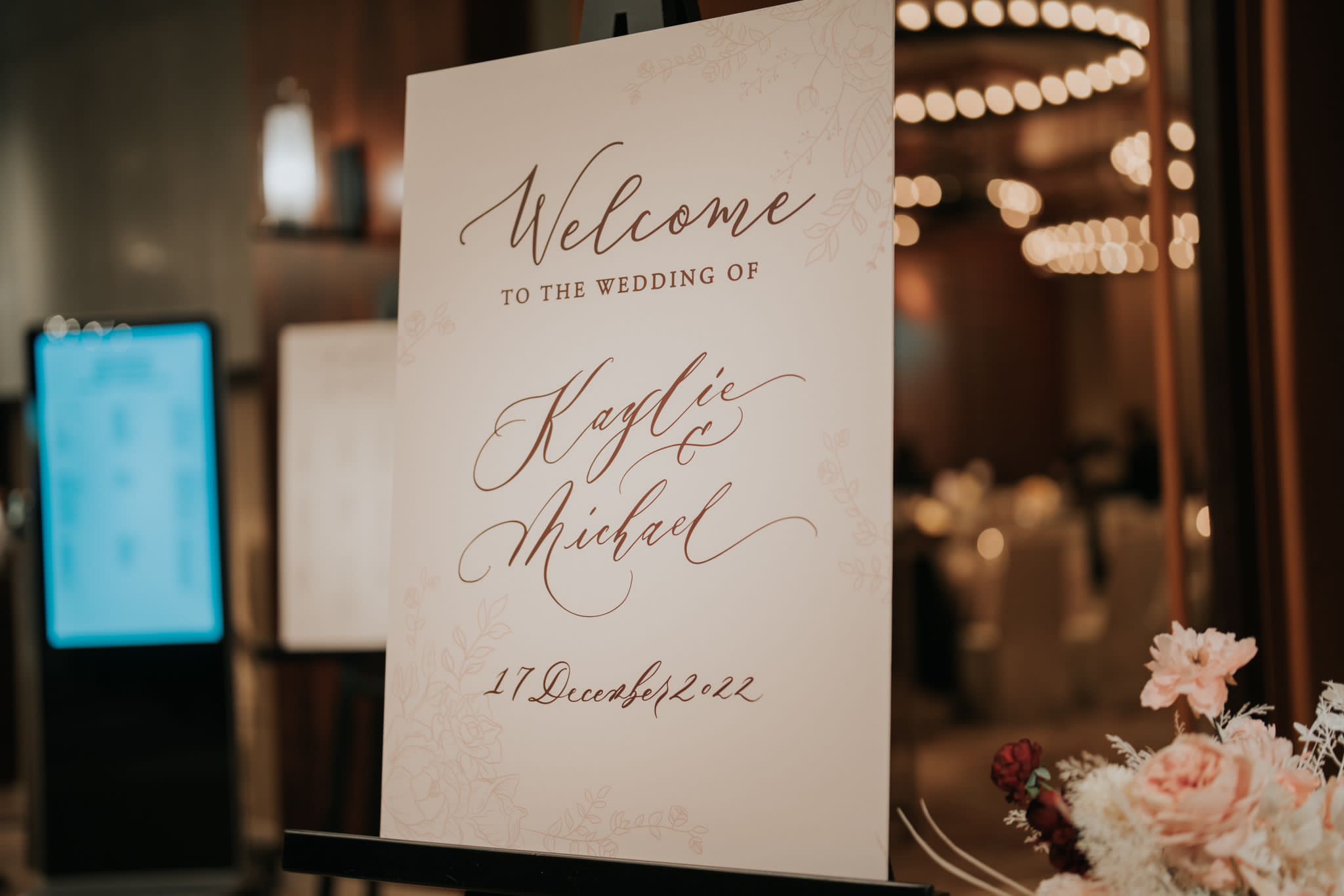 個性化婚禮書法標誌客製化婚禮書法名字設計