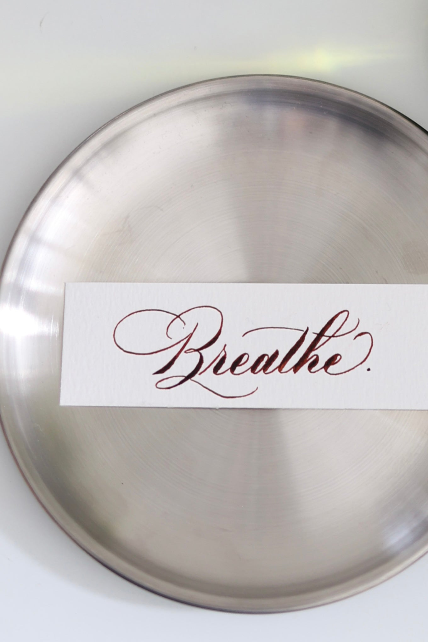 BEGIN｜靜心西洋書法體驗工作坊